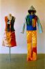 Ella Seifert: o.T. (Top, Rock, Jacke, Hose) 2004 Oel auf Leinwand, genaeht Foto ©Elisabeth Schiess &nbsp;