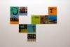 Renate Thongbhoubsera: Com.Comfusus, 2004, Mischtechnik auf Leinwand, 10-teilig, 205 x 276 Foto ©Elisabeth Schiess &nbsp;